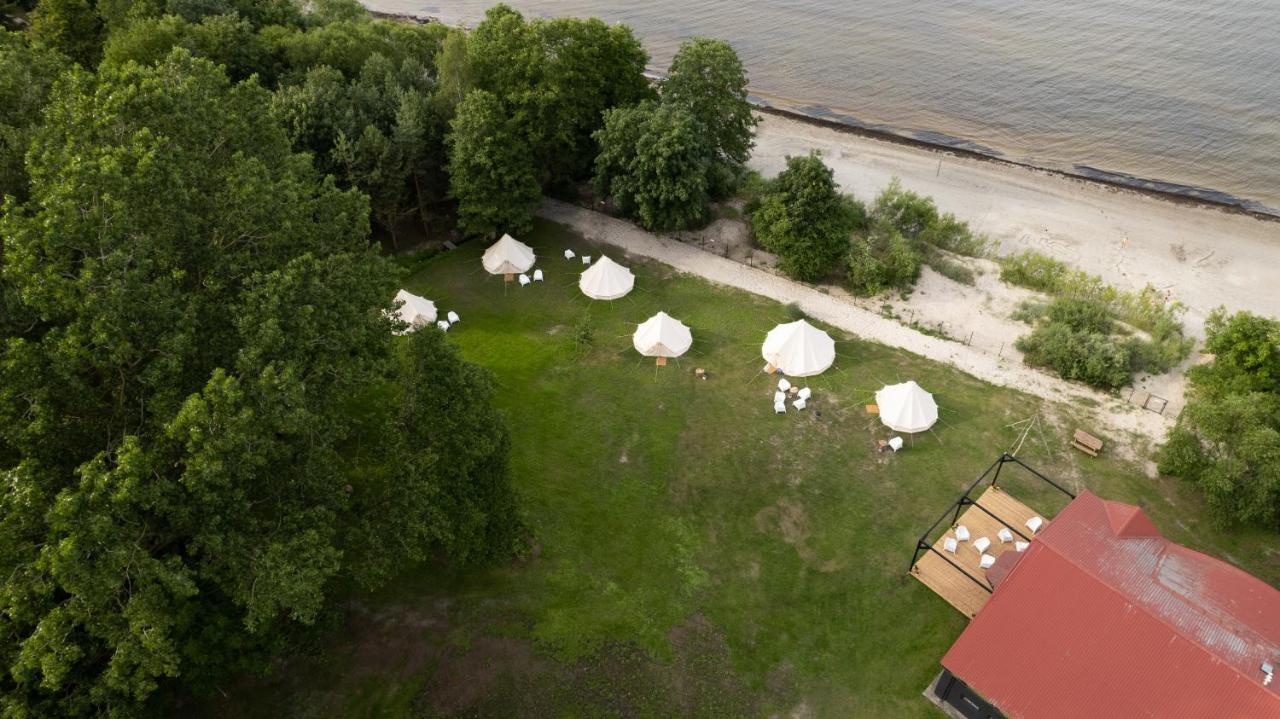 מלון Jūrkalne Glamping Mella Muiza מראה חיצוני תמונה